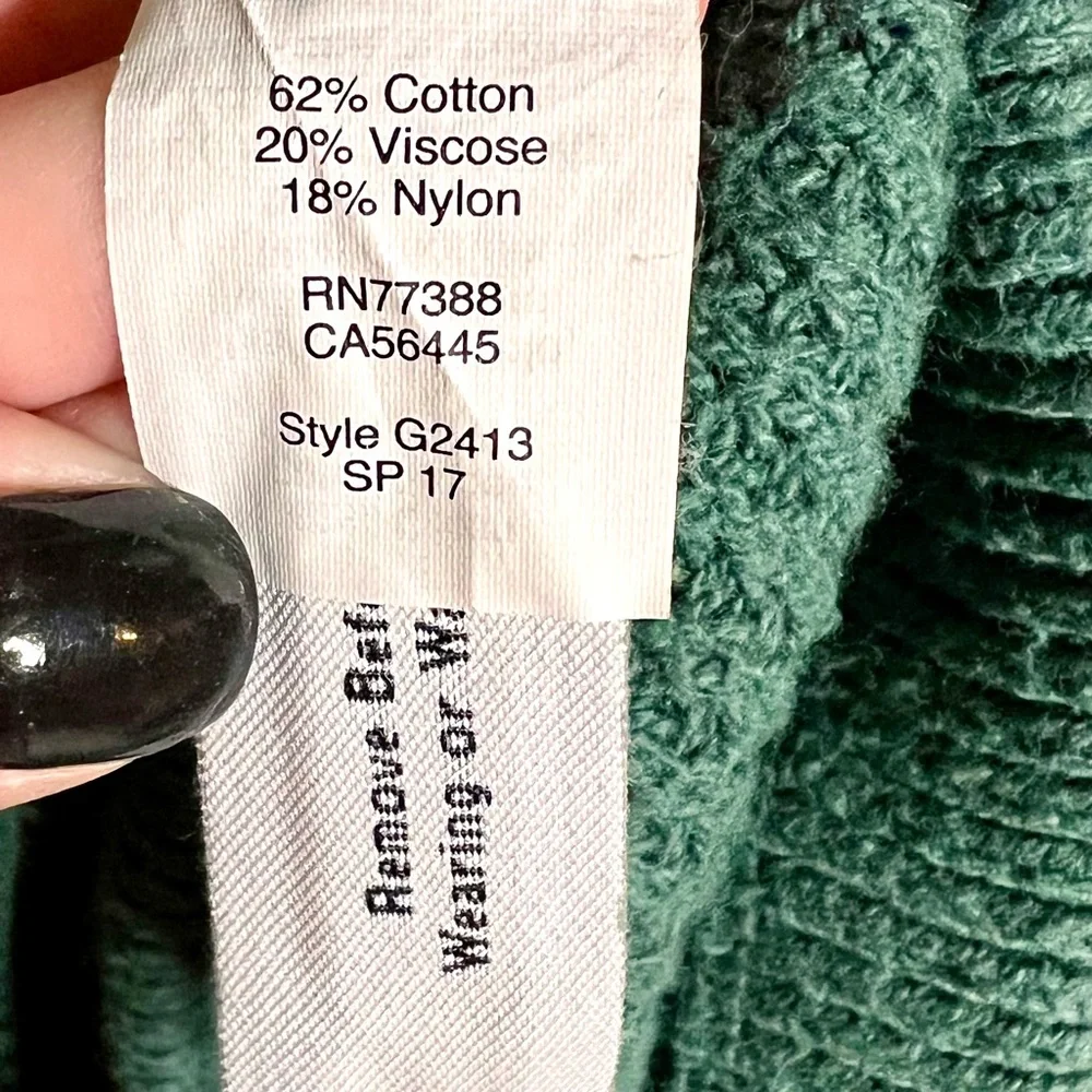 Madewell Pullover Green Sweater - Picture 3 of 4